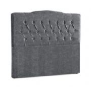 Cabeceira Montreal cor Suede Amassado Carvalho 202